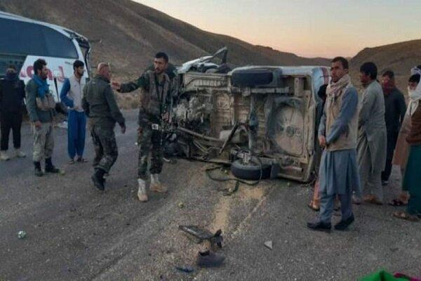 تصادف جاده‌ای در افغانستان ۶ کشته و ۳ زخمی برجای گذاشت