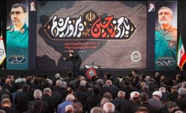 عکس/ مراسم ختم سرلشکر شهید امیرعلی حاجی‌زاده