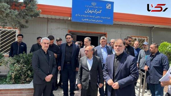  بازدید وزیر اقتصاد از گمرک تهران 