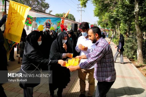 برپایی مهمانی کیلومتری غدیر در کرمانشاه با ۱۱۰ هدیه دو میلیون تومانی