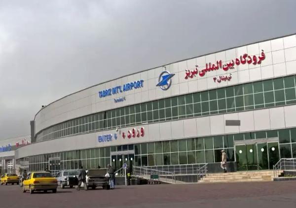   تصاویر بازسازی فرودگاه تبریز بعد از حملات اسرائیل 