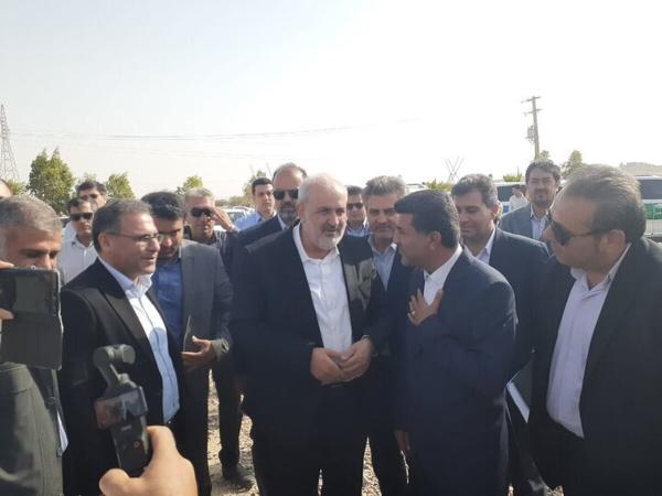  آبگیری سد میمه دهلران با دستور رئیس جمهور آغاز شد 