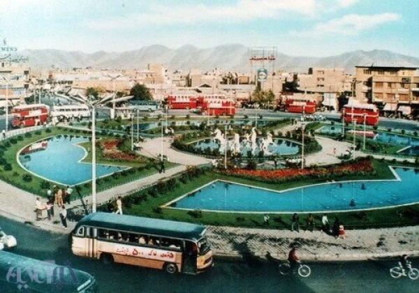 تصاویری کمتر دیده شده از میدان تاریخی و خاطره‌انگیز تهران