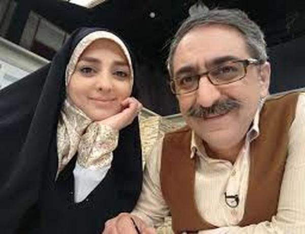   قاب خانوادگی مجری تلویزیون در هیئت 