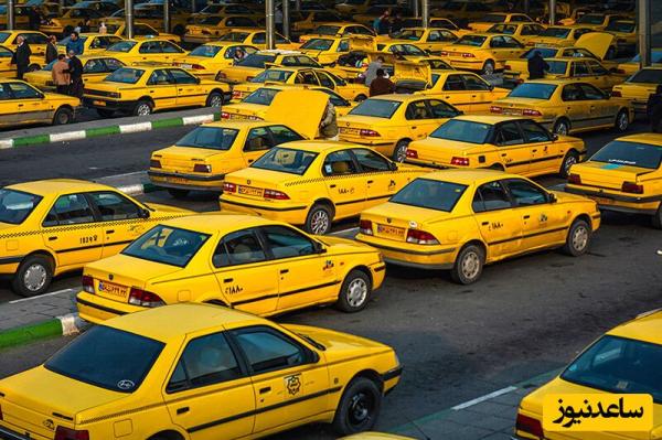 خلاقیت خنده دار و ترسناک راننده تاکسی زاهدانی در تزیین دنده ماشینش حماسه آفرید/ هیتلر هم مغز اینو نداشت +عکس