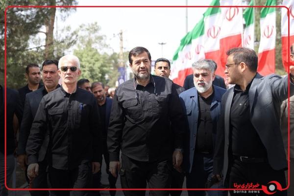 حضور دنیامالی در مراسم تجدید میثاق جامعه ورزش با شهدای حملات رژیم صهیونسیتی 