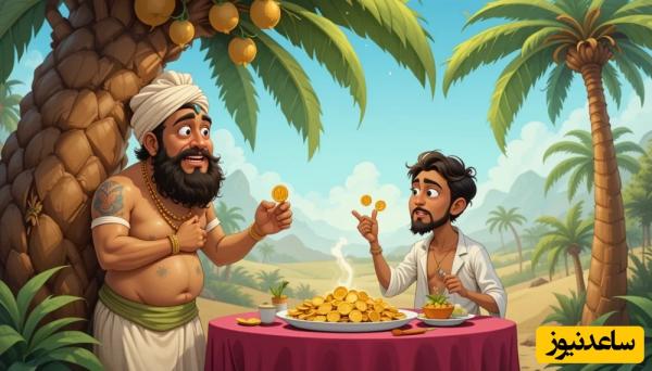 داستانهای کوتاه / ماجرای خسیس و نذر فراموش شده: داستان جذاب ناهاری برای چهل پسر عمو