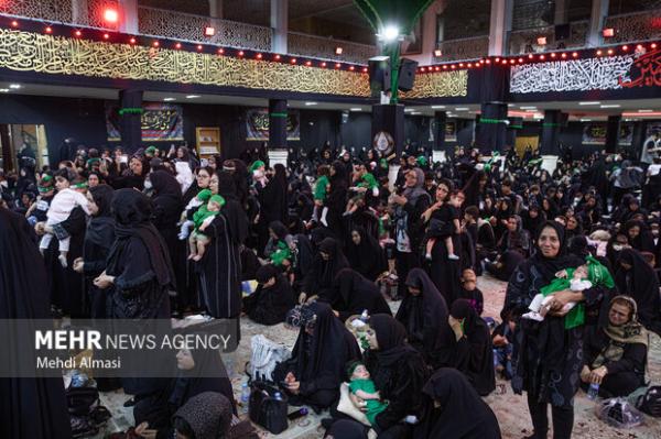 مراسم «شیرخوارگان حسینی» در زنجان