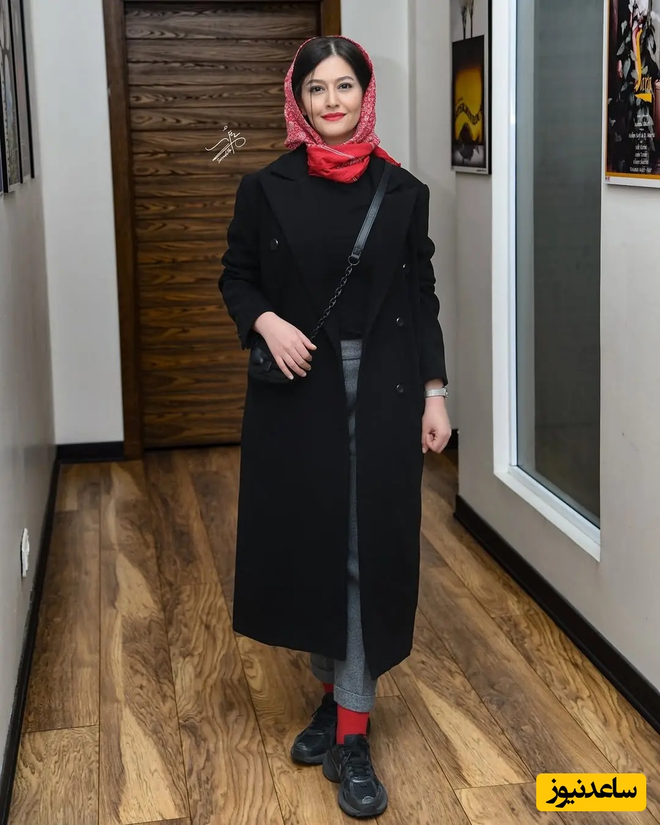 استایل کژوال پردیس احمدیه با شلوار اسلش و لباس کوتاه و جوراب پلنگی!!!