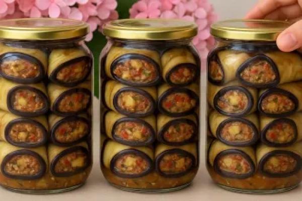 طرز تهیه کنسرو بادمجان / تا ماهها سالم و تازه میماند