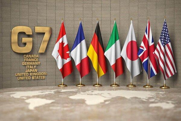 حمایت اعضای گروه۷ از رژیم صهیونیستی