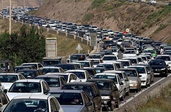 جاده چالوس یکطرفه شد | ترافیک سنگین در ۴ مسیر شمال