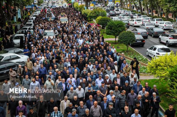 پیکر مطهر شهید «مجید تجن جاری» در آمل تشییع شد