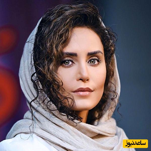 الناز شاکردوست با چمدانی پر از گل‌ و سیب‌های سرخ / چقد خاص و متفاوت شده + عکس