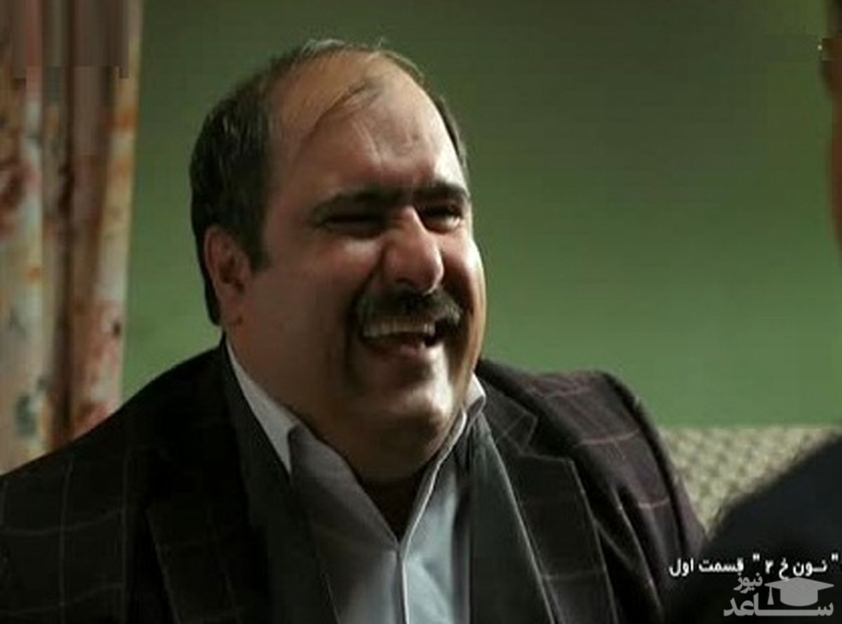 کاظم نوربخش بازیگر نقش سلمان در نون خ 3 در برنامه خندوانه +عکس
