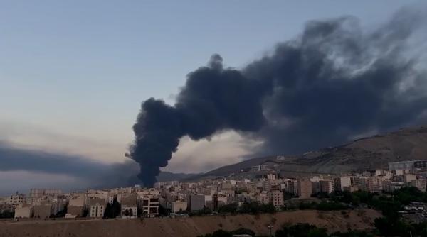  تصاویر تازه از آتش سوزی انبار نفت شهران 