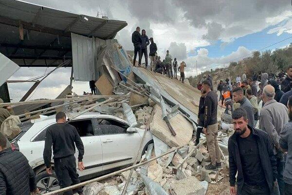 تخریب منازل و اسارت گسترده فلسطینیان در کرانه باختری