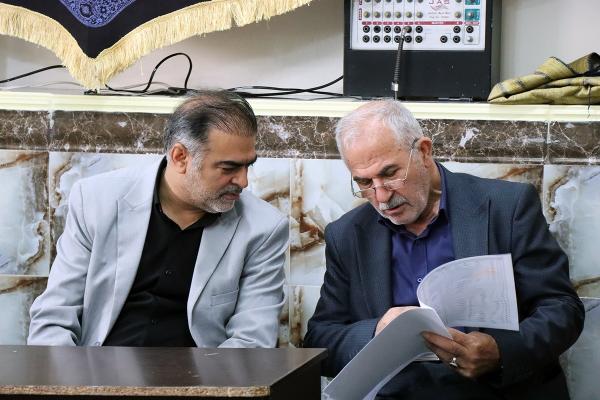  دیدار مدیر ستاد مردمی دیه استان البرز با مدیر ندامتگاه کرج 