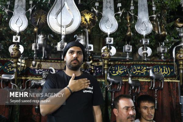 آیین عزاداری سرور و سالار شهیدان در شهر ایلام