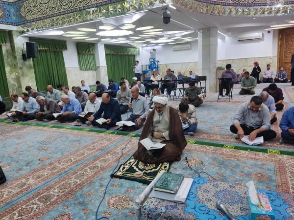 قرائت سوره فتح و دعای توسل در مهدیه سنندج