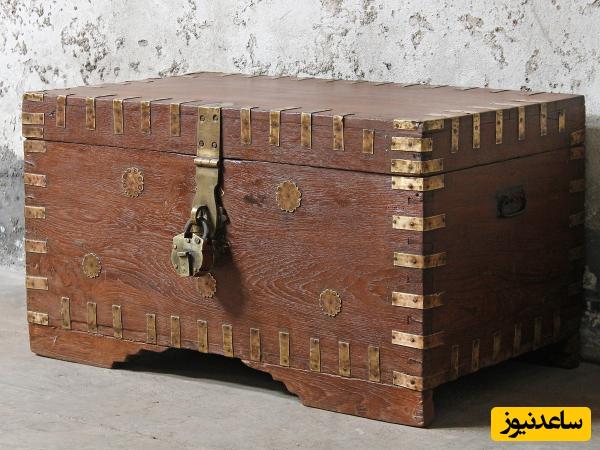 گنجینه‌ای ناشناخته: صندوق ایرانی 1000 ساله کشف شده با قفل فوق‌پیشرفته و هوشمند 8 رقمی😳 + عکس