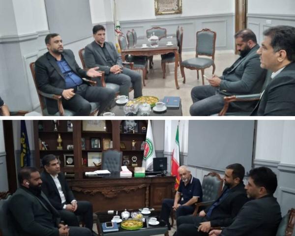 دیدار رئیس اداره ورزش و جوانان شهرستان ری با رئیس فدراسیون بوکس
