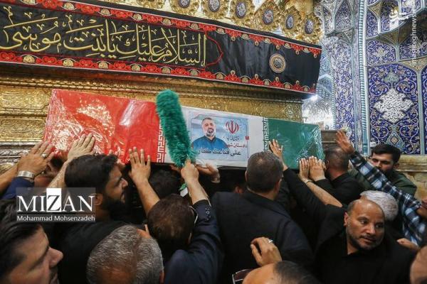 عکس/ تشییع قاضی علی قناعت‌کار در حرم حضرت معصومه(س)