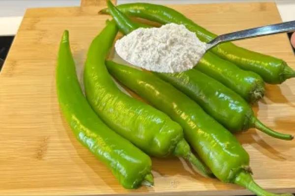 فلفل + آرد / طرز تهیه صبحانه مقوی و مدرن با فلفل