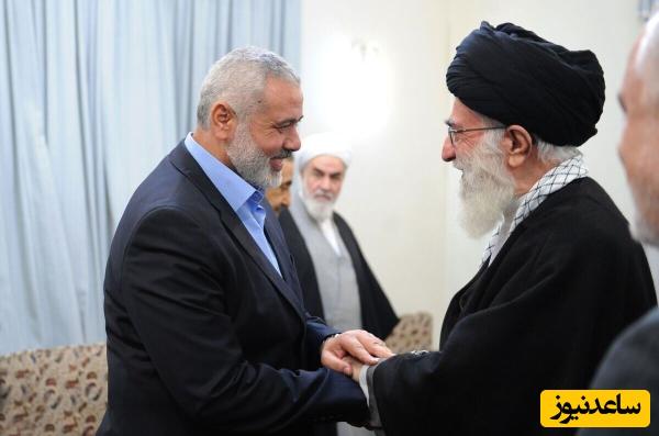 مروری دوباره بر تغییر چهره سایت رهبر معظم انقلاب بعد از ترور اسماعیل هنیه+عکس