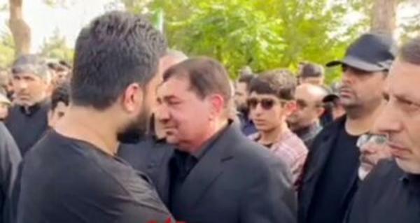 اشکهای فرزند شهید حاجیزاده در آغوش مخبر