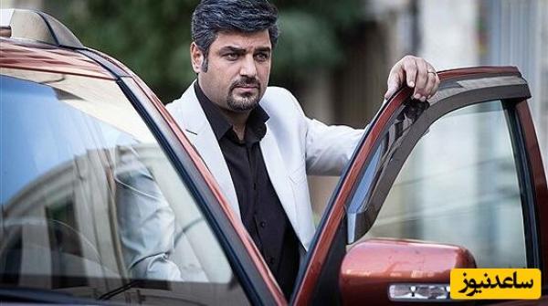 شوخی سام درخشانی، نادرِ آوای باران با قدِ الناز حبیبی بهار سریال دردسرهای عظیم +عکس