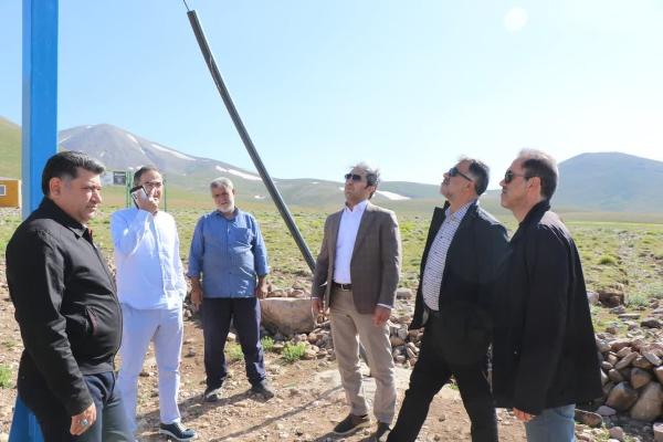  بازدید مدیرکل ورزش و جوانان آذربایجان شرقی از پیست اسکی سهند 