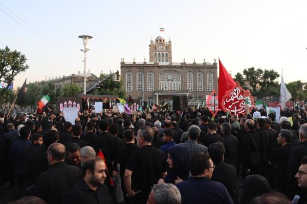  اجتماع ضد صهیونی دستجات و هیئات تبریز برگزار شد 