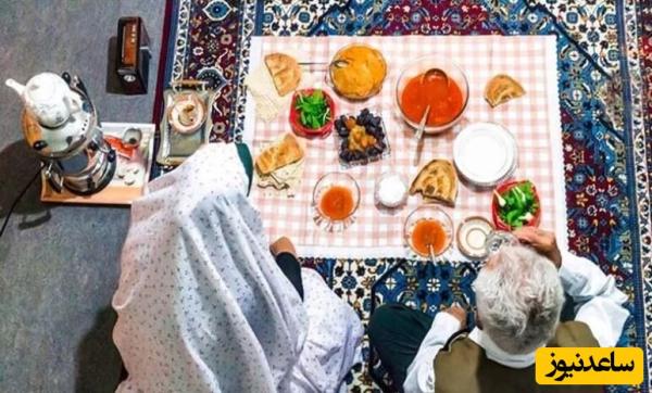 خلاقیت بی نظیر یک مادر ایرانی با پختن یک نان منحصر به فرد برای تزئین سفره افطار/ چقدر شیک و مجلسی+عکس