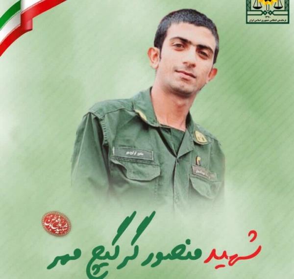 وداع باشکوه گنبدکاووس با شهید مدافع وطن، منصور گرگیچ مهر