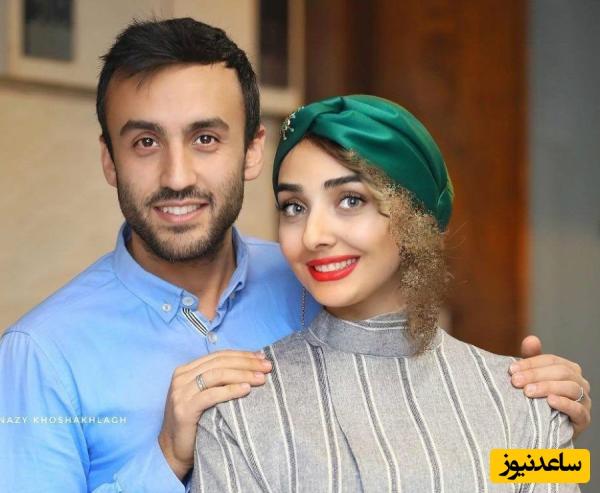 شمالگردی دریا مرادی دشت و پویان گنجی، پسر و عروس فاطمه گودرزی با ژست عاشقانه کنار دریا + عکس