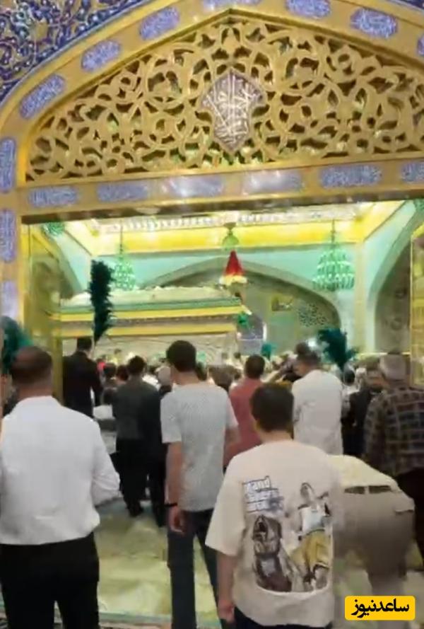 (فیلم) حال و هوای آرام حرم مطهر رضوی پس از حملات امروز اسرائیل به مشهد