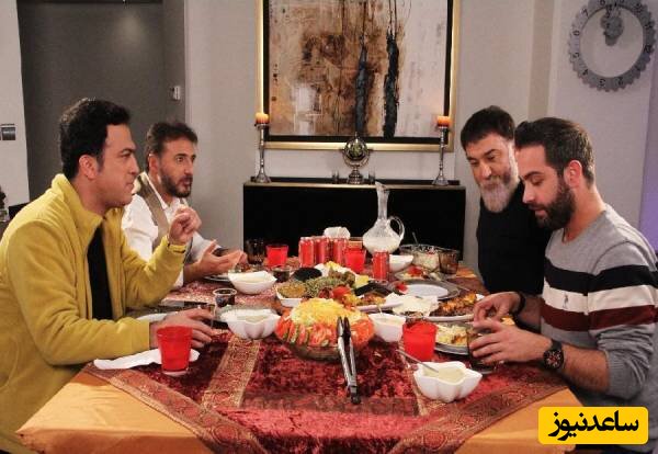 شوخی‌های باحال و خنده دار علی انصاریان با حامد آهنگی و مهمانانش در خانه دلنشین و ایرانی پسندش+ویدئو/ روحش شاد