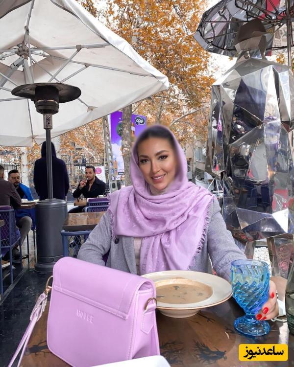 حلقه ازدواج اشرافی مینا مختاری، همسر باکلاس بهرام رادان+عکس