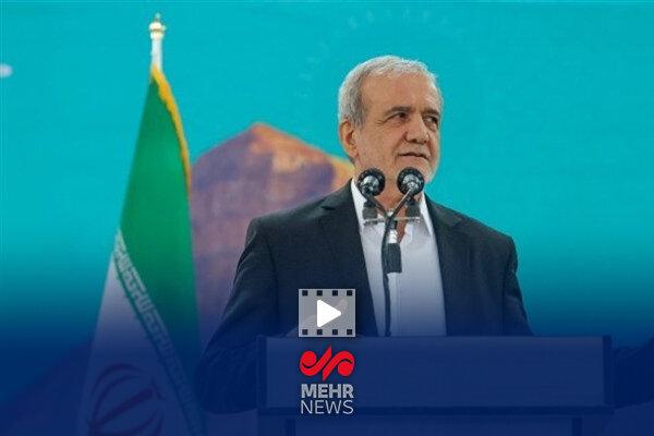 پیام تلویزیونی رئیس جمهور در پی اقدام تجاوزکارانه رژیم صهیونیستی