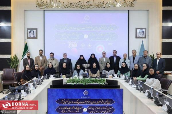  آیین تجلیل از تیم قهرمان بسکتبال بانوان مشهد برگزار شد 