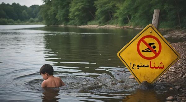 خطر غرق شدگی و پرهیز ازشنا کردن در رودخانه های البرز