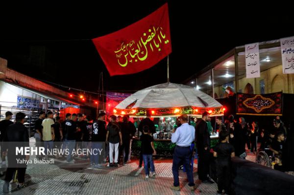 عزاداری شب چهارم ماه محرم در کرمانشاه