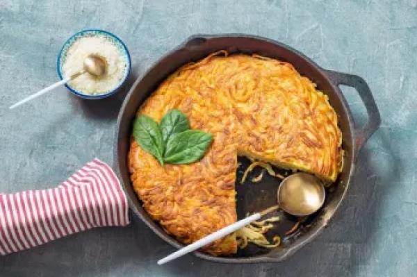 طرز تهیه فریتاتا با پاستا، یک غذای ایتالیایی خوشمزه و مقوی