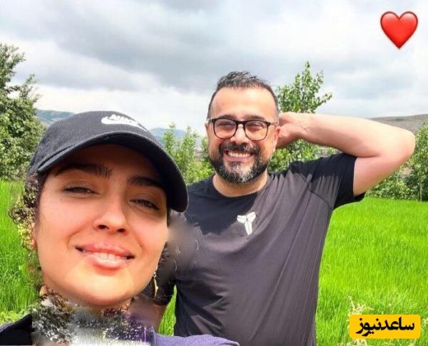 نوزاد بانمک و خوشگل در بغل مونا کرمی، همسر هنرمند سپند امیرسلیمانی در بیمارستان/ نمونه بارز یک مادر مهربون+عکس