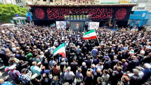 آغاز مراسم تشییع پیکر ۱۵ شهید جنایت رژیم صهیونیستی در مشهد