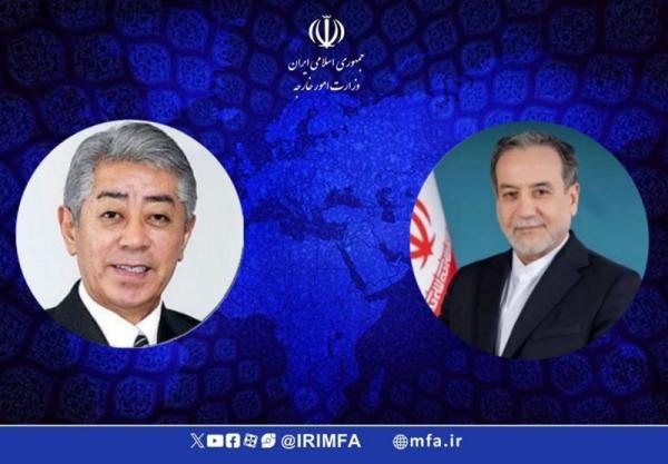 گفتگوی وزیر خارجه ژاپن با عراقچی