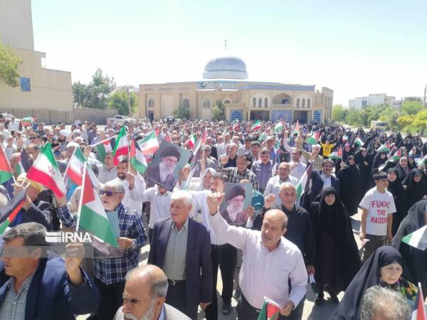 فیلم| فریاد «مرگ بر اسرائیل» در ایلام طنین انداز شد