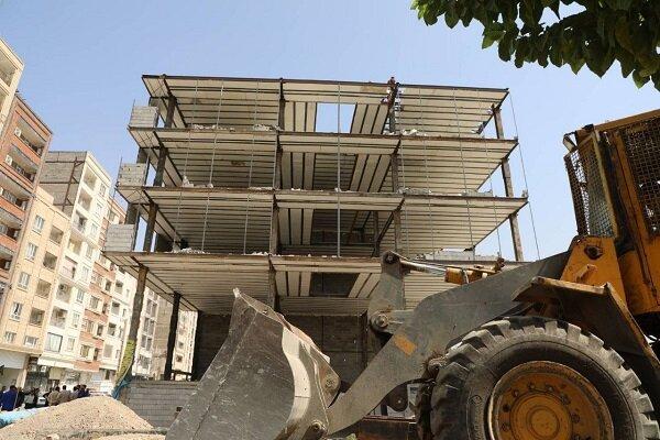 رفع خلاف از ساخت‌وساز غیرمجاز در منطقه ۱۹ تهران