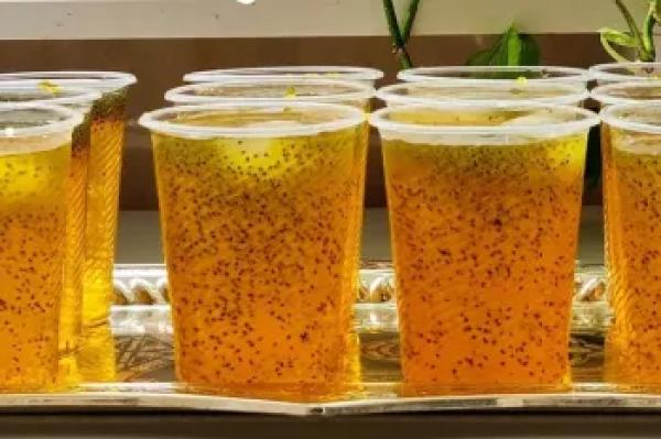 هر سال شربت نذری مونو اینجوری درست میکنیم و تخم شربتی ش اصلا ته نشین نمیشه!